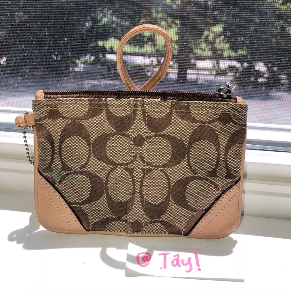 Authentic Coach Wristlet
